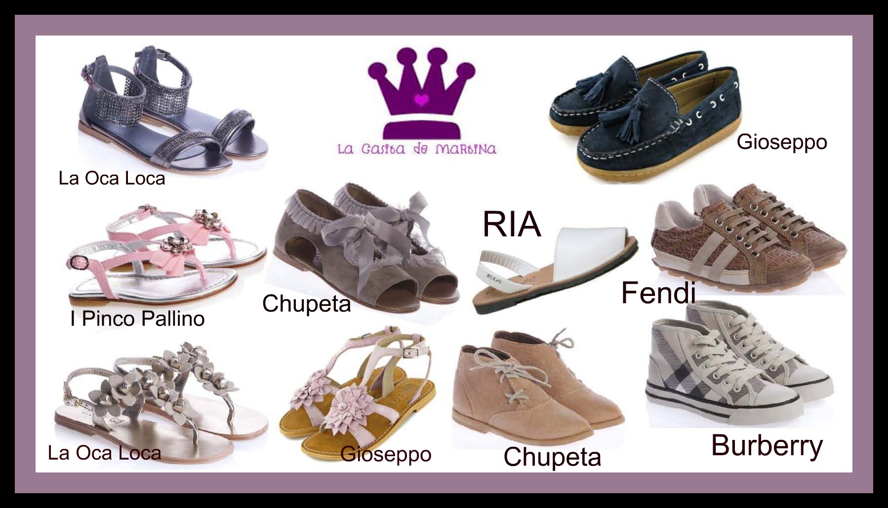 10 must have - calzado infantil - en LA CASITA DE MARTINA 10 must have - calzado infantil - en LA CASITA DE MARTINA