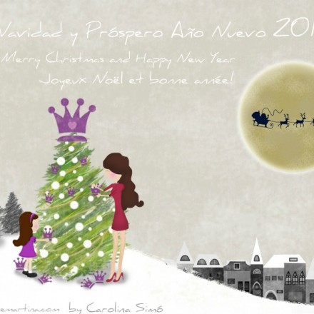 Os deseo Feliz Navidad - La casita de Martina Blog moda infantil y premamá Os deseo Feliz Navidad - La casita de Martina Blog moda infantil y premamá