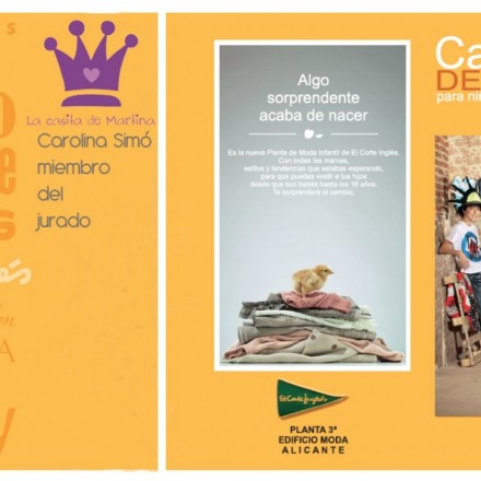 Castign desfile El Corte Inglés Carolina Simó del Blog La casita de Martina Moda Infantil miembro del jurado Castign desfile El Corte Inglés Carolina Simó del Blog La casita de Martina Moda Infantil miembro del jurado