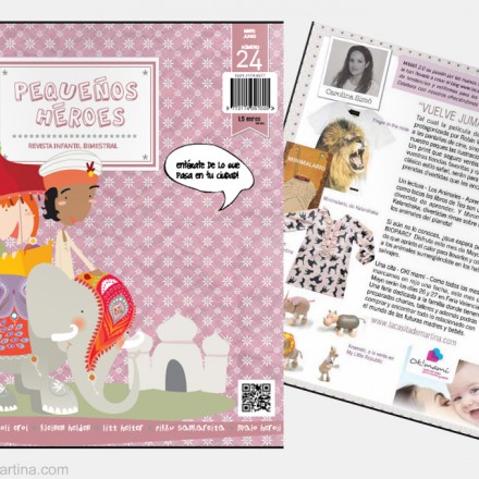 Pequeños Héroes revista de moda y ocio infantil - La casita de Martina Blog Moda Infantil Pequeños Héroes revista de moda y ocio infantil - La casita de Martina Blog Moda Infantil