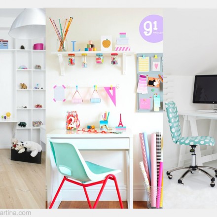 Habitaciones para niños, habitaciones infantiles, zonas de estudio para niños, Blog de Moda Infantil