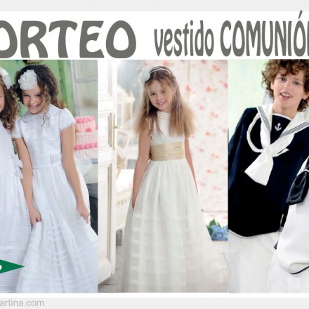 Sorteo, vestido comunión El Corte Inglés, La casita de Martina, Carolina Simó