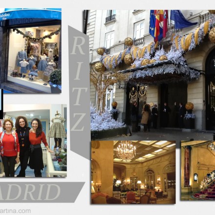 Tienda moda infantil Madrid, Hotel Ritz, Blog Moda Infantil, La casita de Martina, Carolina Simó