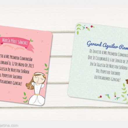 Recordatorios Comunión, Tarjetas Primera Comunión, Marcapáginas comuniones, La casita de Martina, Blog de Moda Infantil, Carolina Simó Recordatorios Comunión, Tarjetas Primera Comunión, Marcapáginas comuniones, La casita de Martina, Blog de Moda Infantil, Carolina Simó