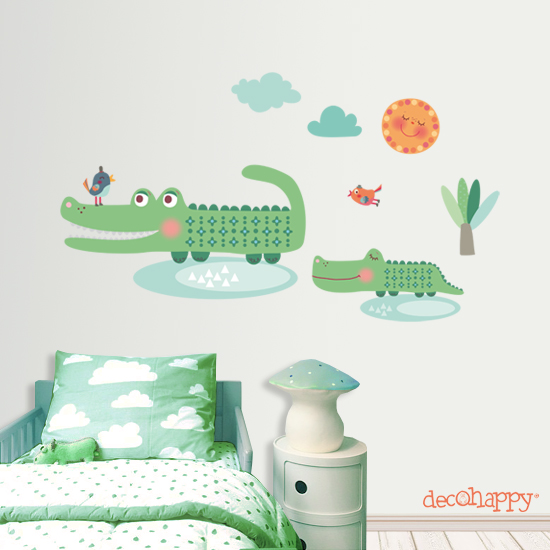 Vinilos Decorativos, Vinilos infantiles, Decohappy, Blog de Moda Infantil, La casita de Martina vinilo-infantil-cocodrilosVinilosVinilos Decorativos, Vinilos infantiles, Decohappy, Blog de Moda Infantil, La casita de Martina