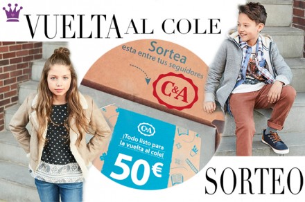 Sorteo moda infantil, CyA, Blog Moda Infantil, Vuelta al cole, La casita de Martina