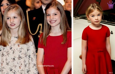 Marca de los vestidos de Leonor y Sofia, Reina Letizia, Blog de Moda Infantil, Misa de Pascua, La casita de Martina