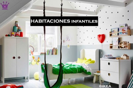 habitaciones infantiles IKEA, cama IKEA, habitacion bebe IKEA, Decoracion Infantil, Blog de Moda Infantil