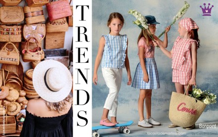Bolso redondo de mimbre, Tendencias moda, Blog moda infantil, La casita de Martina