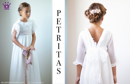 Vestidos comunion 2019, trajes comunion Petritas, Blog moda infantil, La casita de Martina, 2
