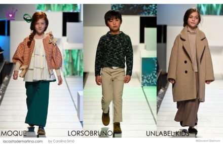 moda infantil, pasarela moda infantil, tendencias invierno 2019 20