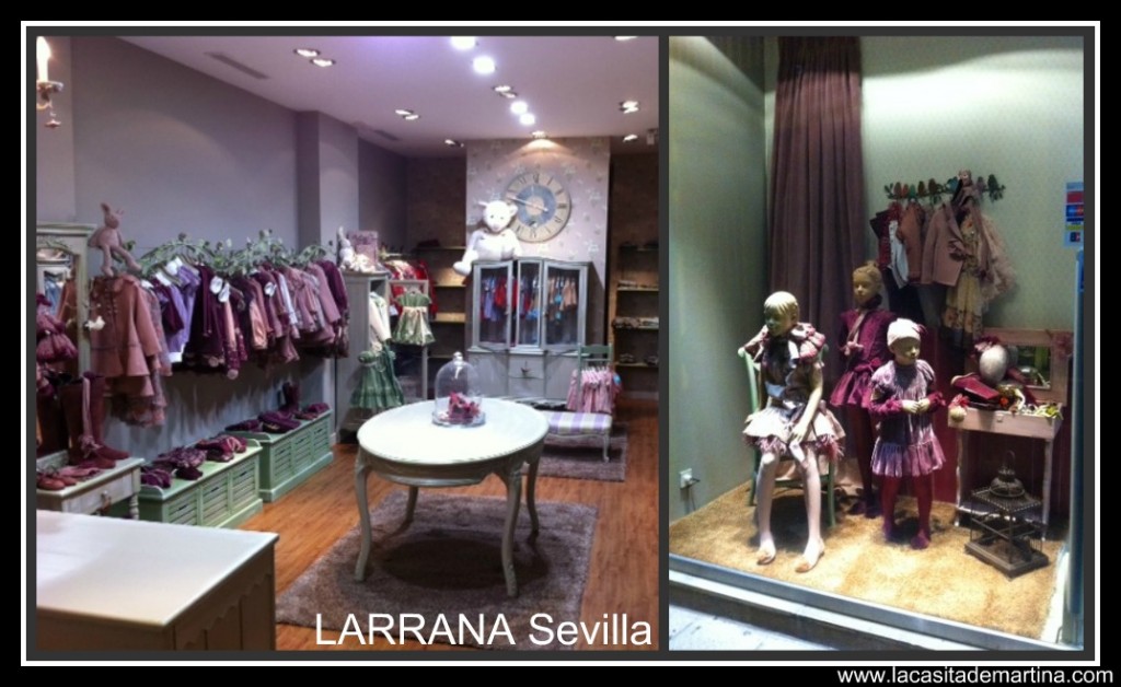 LARRANA tienda SEVILLA -  La casita de Martina Blog moda infantil & premamá