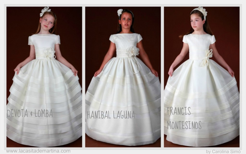 ♥ Vestidos de COMUNIÓN de Francis Montesinos, Devota \u0026 Lomba y Hanibal  Laguna ♥ – La casita de Martina ♥ Blog moda infantil, moda premamá, y tips  de mujer para estar a la última
