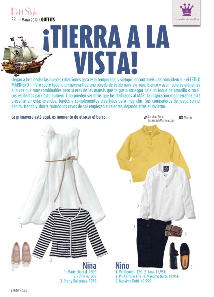 Petit Style revista infantil = La casita de Martina Blog de Moda Infantil by Carolina Simó