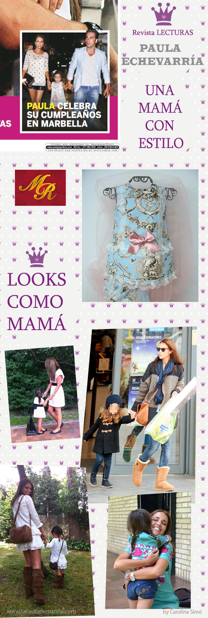 Paula Echevarria con su hija celebra su cumpleaños, la Marquesita Real,  Blog de Moda Infantil Paula Echevarria con su hija celebra su cumpleaños, la Marquesita Real,  Blog de Moda Infantil