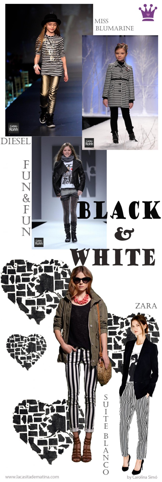 Tendencias Moda Infantil,  Pitti Bimbo, Miss Blumarine, Diesel, SuiteBlanco, Zara, Blog Moda Infantil, La casita de Martina, Carolina Simó