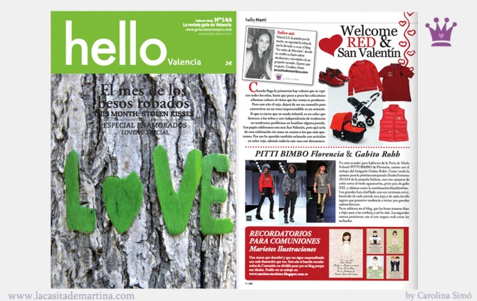 Revista Hello Valencia, Blog de Moda Infantil, La casita de Martina, Carolina Simó