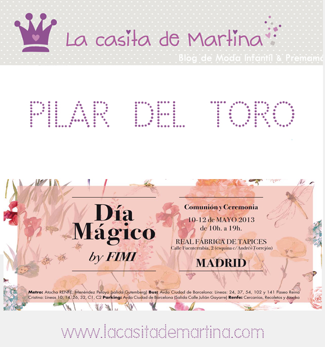 Pilar de Toro, Vestidos de Comunión, Trajes de Comunión, La casita de Martina, Blog de Moda Infantil, Carolina Simó