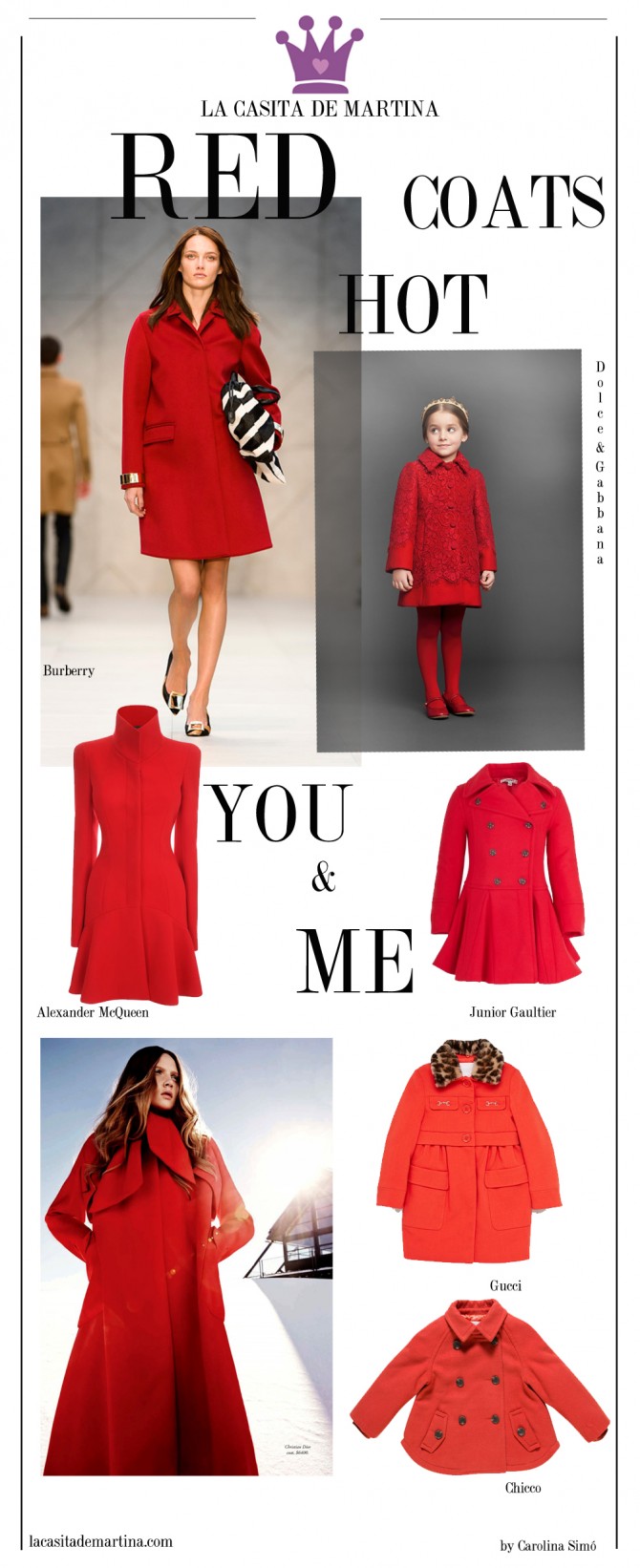 Abrigos para niños, Coat red, Blog Moda Infantil, La casita de Martina, Burberry Abrigos para niños, Coat red, Blog Moda Infantil, La casita de Martina, Burberry