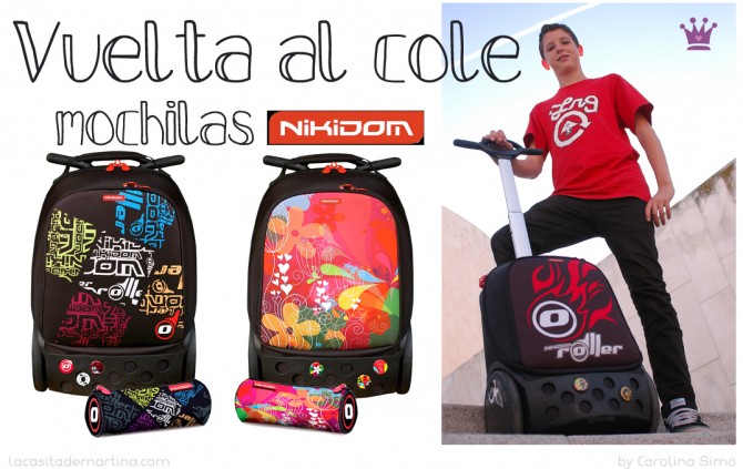 Mochilas para niños, Mochilas Vuelta al cole, Blog Moda Infantil, La casita de Martina, Carolina Simó, Nikidom Mochilas para niños, Mochilas Vuelta al cole, Blog Moda Infantil, La casita de Martina, Carolina Simó, Nikidom