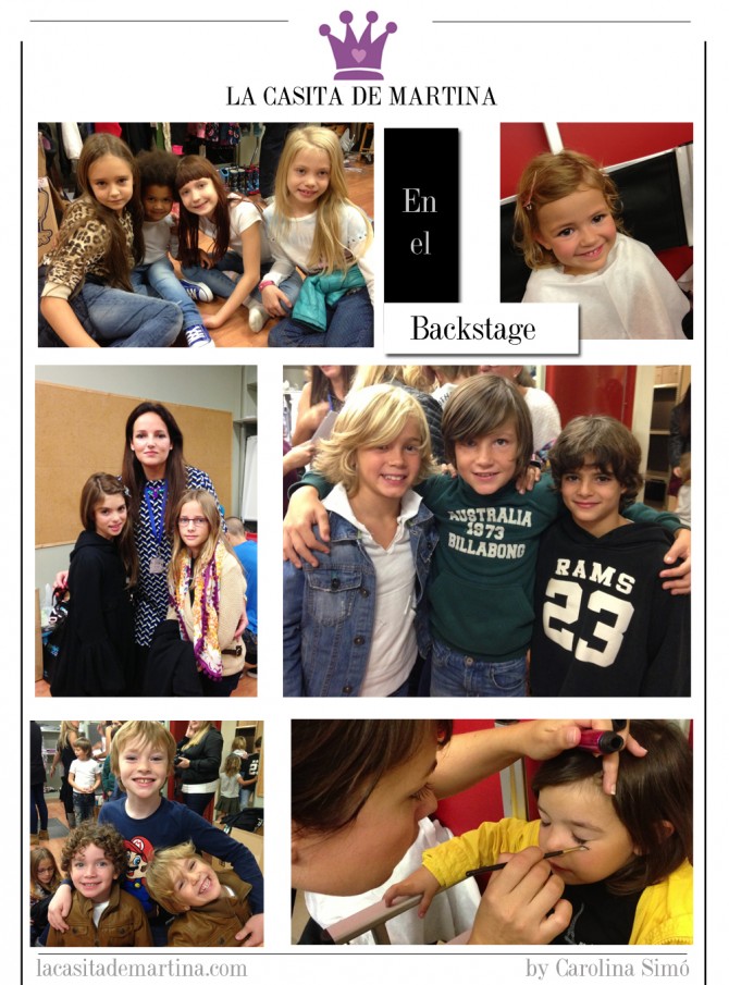 Petit Style Walking Barcelona, La casita de Martina, Backstage,  Blog Moda Infantil, Carolina Simó