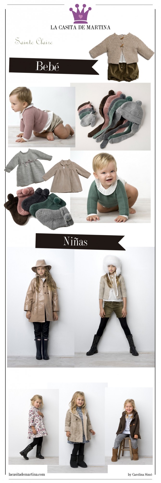 Sainte Claire Moda Infantil, Blog Moda Infantil, La casita de Martina Sainte Claire Moda Infantil, Blog Moda Infantil, La casita de Martina