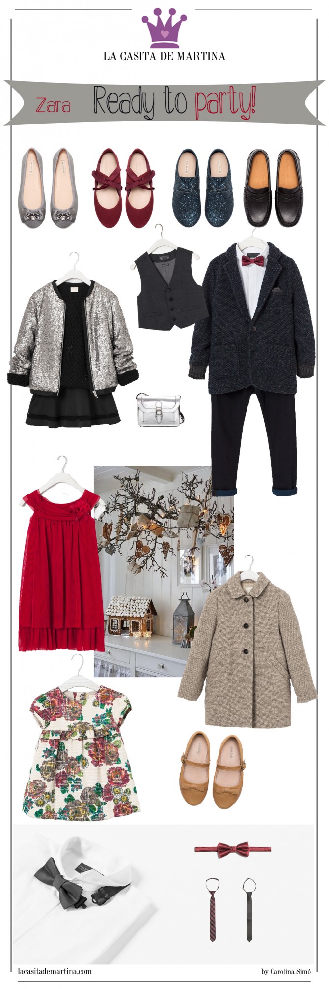 ZARA Ready to party Looks para esta NAVIDAD La casita de Martina Blog moda infantil moda premama y tips de mujer para estar a la ultima