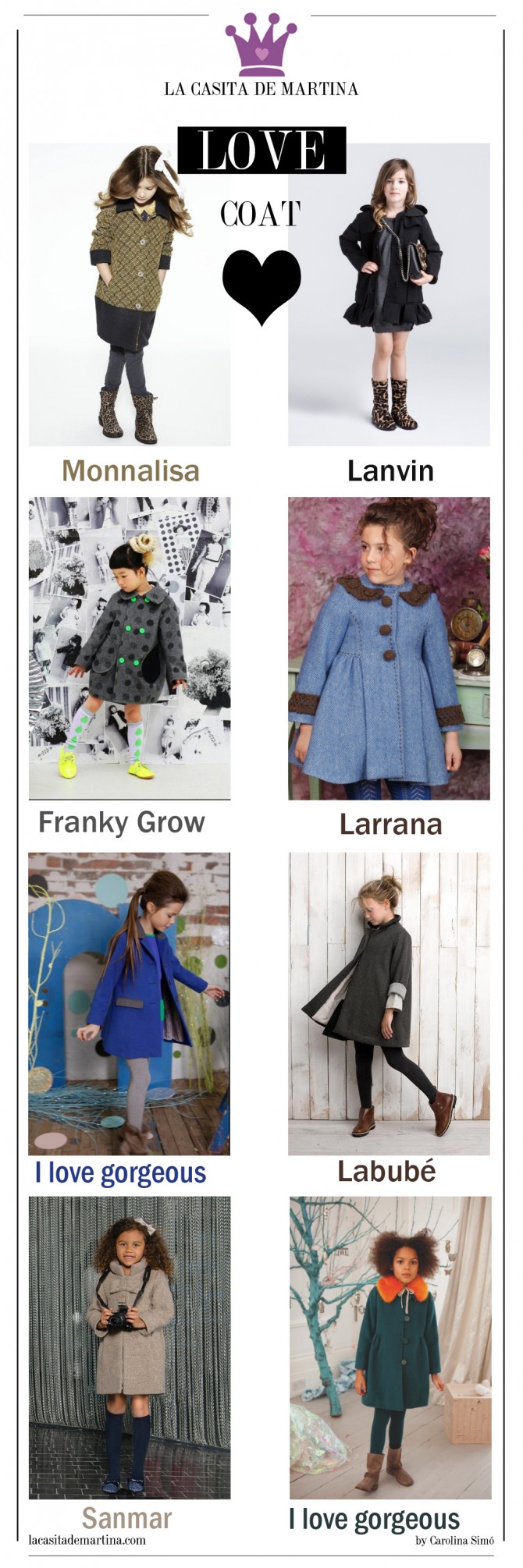 Abrigos niñas, rebajas moda infantil, Blog Moda Infantil,  La casita de Martina Abrigos niñas, rebajas moda infantil, Blog Moda Infantil,  La casita de Martina