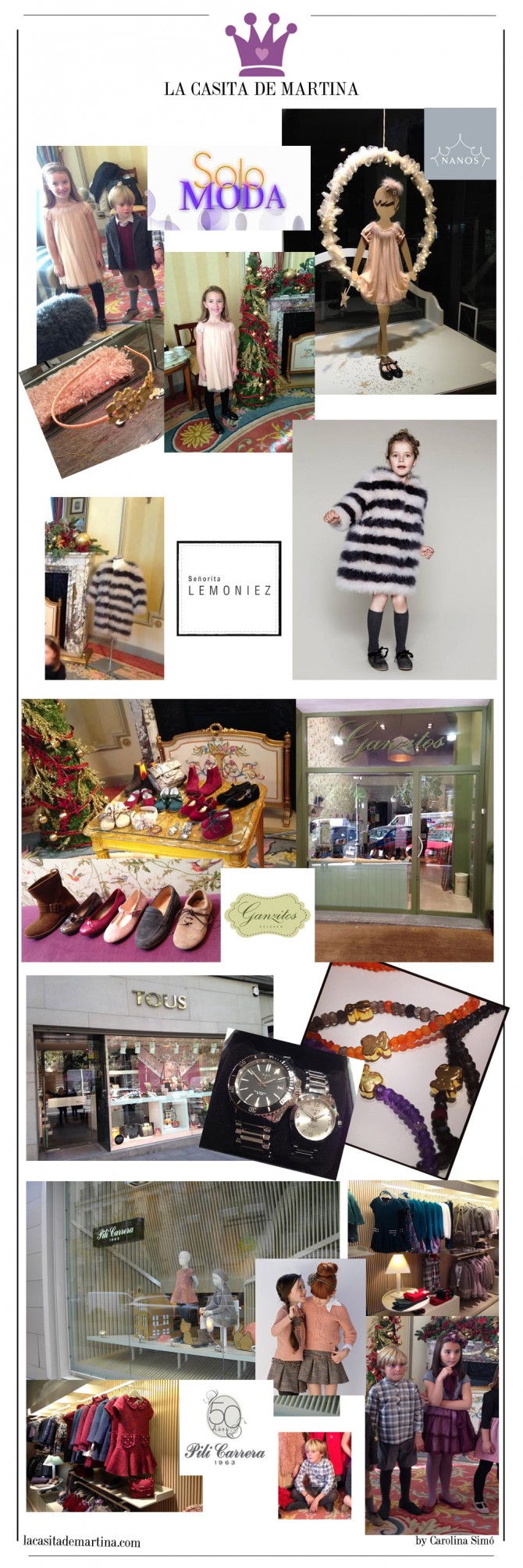 Programa Solo Moda TVE1, Nieves Álvarez, Blog Moda Infantil, Marcas Moda Infantil, Carolina Simó,  La casita de Martina, Cóndor, Nanos, Pili Carrera