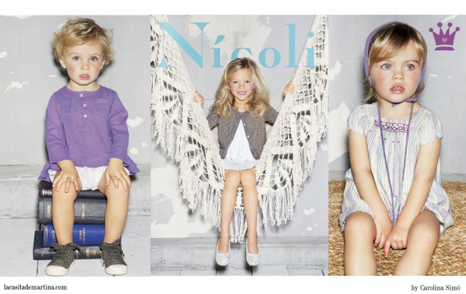 Nícoli, Colección Primavera Verano Moda Infantil, La casita de Martina, Blog Moda Infantil