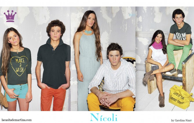 Nícoli, Colección Primavera Verano Moda Infantil,  La casita de Martina,  Blog Moda Infantil