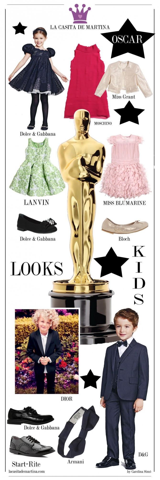 Oscars 2014, Moda Niños, La casita de Martina, Blog Moda Infantil, Ropa vestir niños Oscars 2014, Moda Niños, La casita de Martina, Blog Moda Infantil, Ropa vestir niños