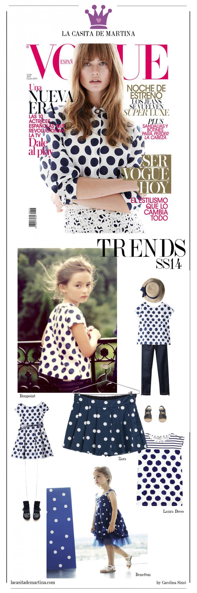 Vogue, Tendencias Moda Infantil verano 2014, Blog Moda Infantil,  La casita de Martina, Bonpoint Vogue, Tendencias Moda Infantil verano 2014, Blog Moda Infantil,  La casita de Martina, Bonpoint