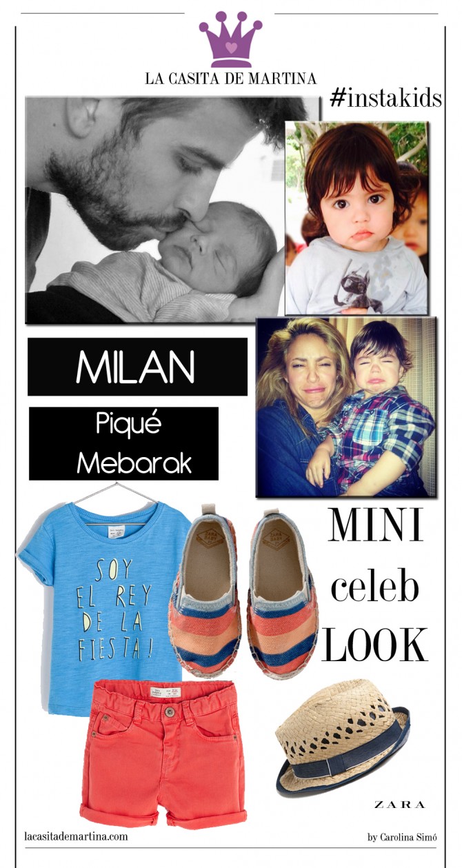 Milan Piqué Mebarak, Sakira, Blog Moda Infantil, La casita de Martina, Carolina Simó Milan Piqué Mebarak, Sakira, Blog Moda Infantil, La casita de Martina, Carolina Simó