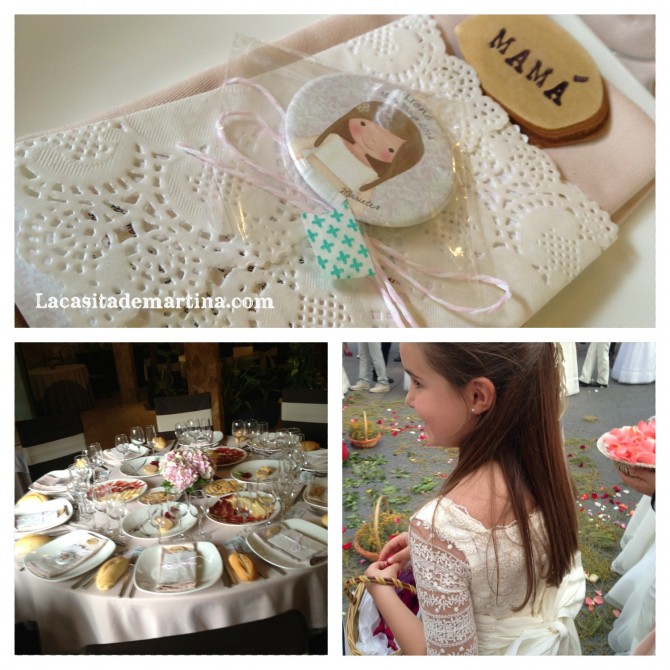 Vestidos Comunión, Blog de Moda Infantil, La casita de Martina, Trajes Comunión, Candy bar, Pompone de papel Vestidos Comunión, Blog de Moda Infantil, La casita de Martina, Trajes Comunión, Candy bar, Pompone de papel