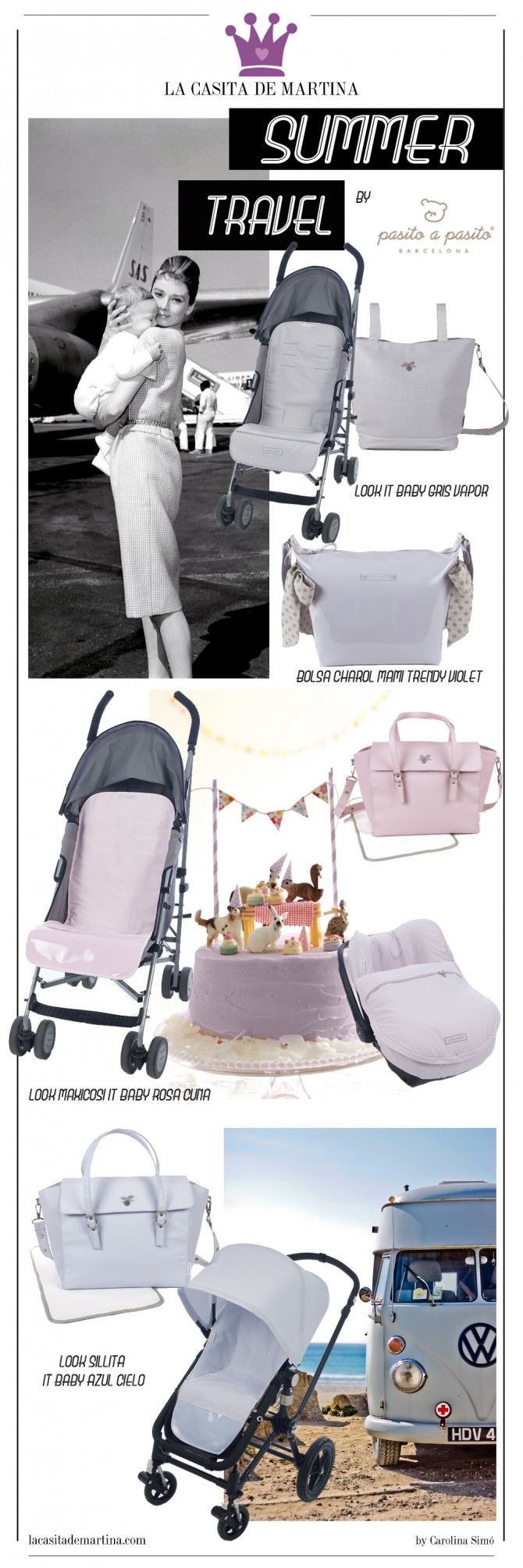 Pasito a Pasito,  La casita de Martina, Blog de Moda Infantil, Sillitas de paseo, Carolina Simó