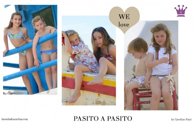 Pasito a Pasito Moda Infantil, Ropa Niños, Moda Infantil, La casita de Martina, Blog de Moda Infantil,  Colección Moda Infantil Verano