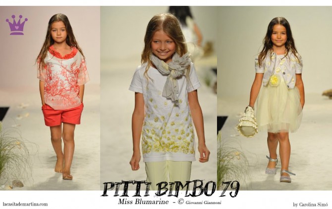 Pitti Bimbo 79,    Miss Blumarine, Blog Moda Infantil, La casita de Martina, Ropa niños