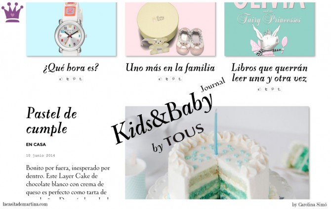 Tous, Blog Moda Infantil, La casita de Martina,  Tendencias Moda Infantil, Carolina Simó, Blog Moda Bebé Tous revista digital, Tous Joyería, Blog Moda Infantil, La casita de Martina,  Tendencias Moda Infantil
