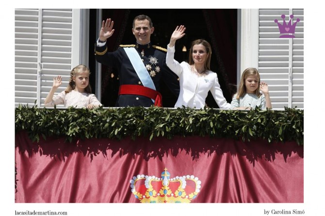 Vestidos Leonor y Sofía, Blog de Moda Infantil, Rey Felipe VI, Proclamación rey, Nanos Vestidos Infantas Leonor y Sofía, Rey Felipe VI, Blog Moda Infantil, Proclamación Rey