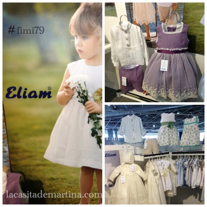 ELIAM, Blog de moda infantil, La casita de Martina, Fimi 79, Fimi Feria internacional de la moda infantil, ropa niños