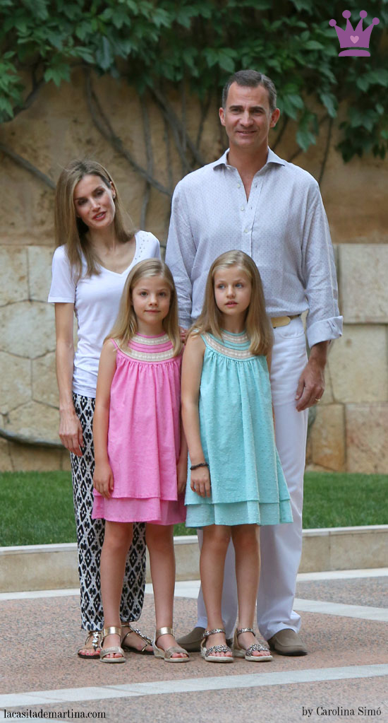 Vestido Princesa Leonor Mallorca, Vestidos Leonor y Sofía, Blog de Moda Infantil, La casita de Martina, Carolina Simó