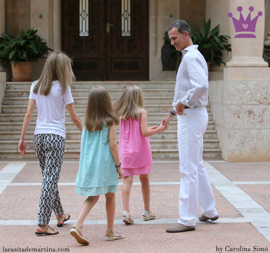 Vestido Princesa Leonor Mallorca, Vestidos Leonor y Sofía, Blog de Moda Infantil, La casita de Martina, Carolina Simó