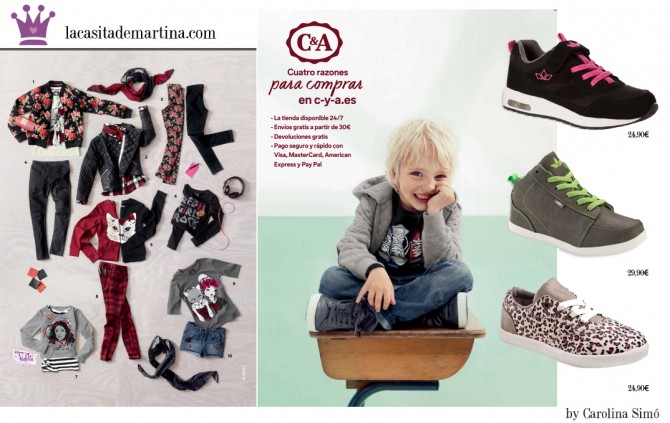 C&A vuelta al cole, Blog Moda Infantil, Blog Moda Bebé,  La casita de Martina, Carolina Simó C&A vuelta al cole, Blog Moda Infantil, Blog Moda Bebé,  La casita de Martina, Carolina Simó
