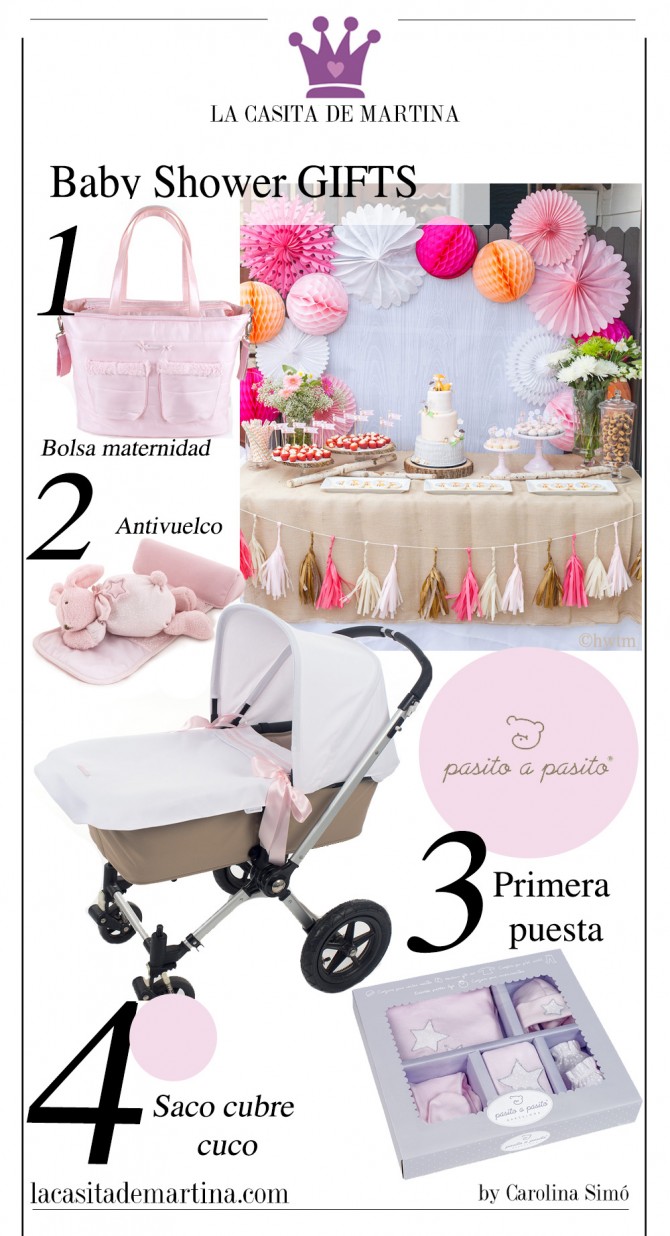 Baby Shower regalos niña, Pasito a Pasito, Blog Moda Bebé, Blog Moda Infantil, La casita de Martina