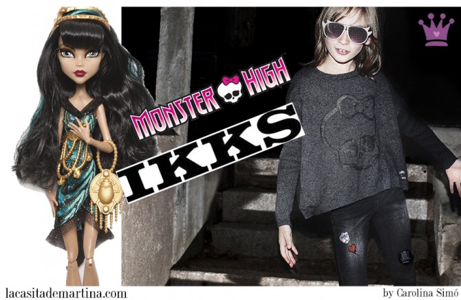 Monster Hight, Ikks, Moda Infantil, Blog Moda Infantil, Blog Moda Bebé, La casita de Martina, Carolina Simó