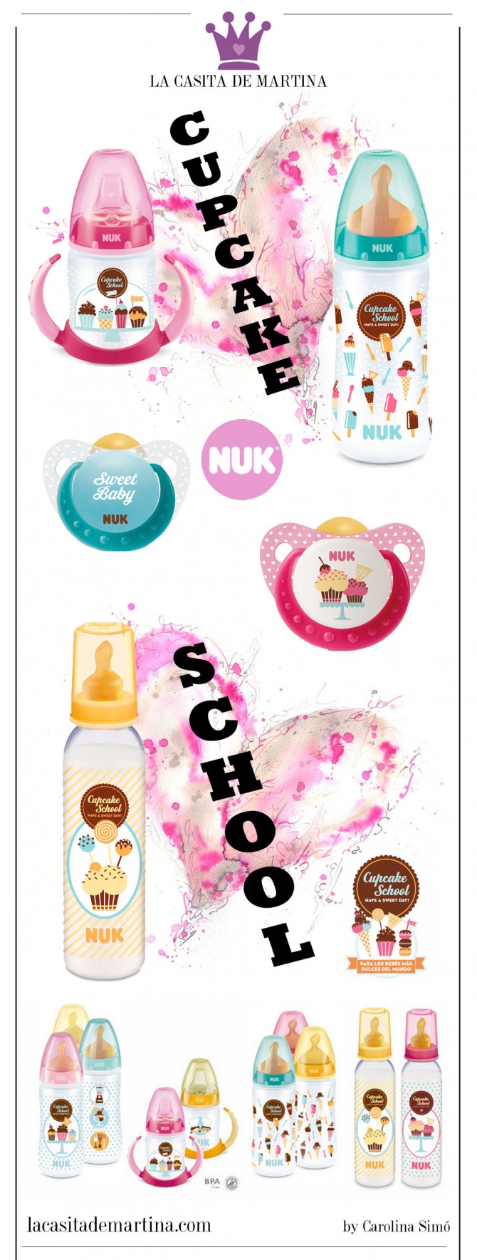 NUK, biberones, chupetes, novedades puericultura, Blog Moda Infantil, La casita de Martina, Blog Moda Bebé, Carolina Simó NUK, biberones, chupetes, novedades puericultura, Blog Moda Infantil, La casita de Martina, Blog Moda Bebé, Carolina Simó