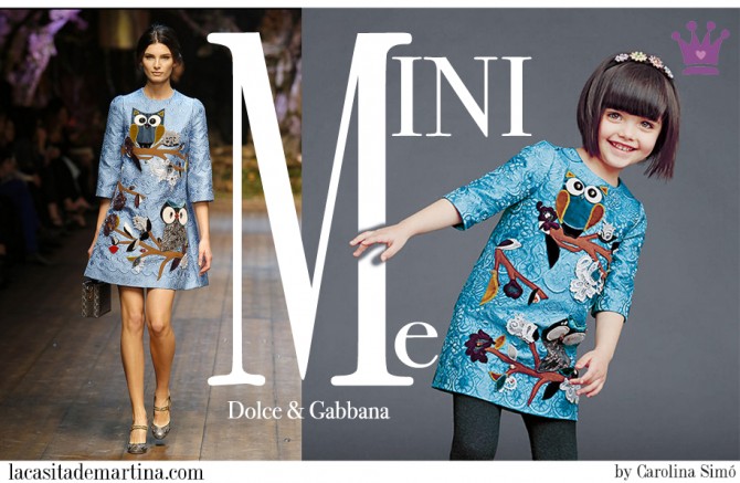 Dolce Gabbana, moda infantil, Blog de Moda Infantil, La casita de Martina, Blog Moda Bebé, Carolina Simó
