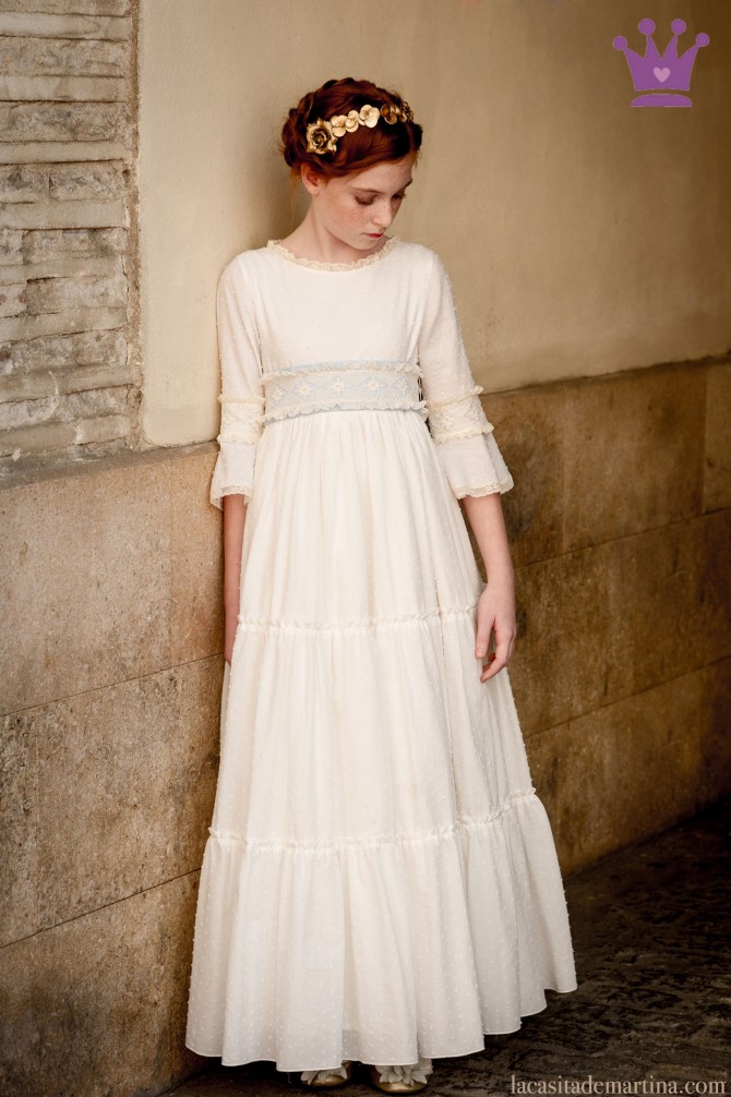 Vestido Comunión, Traje Comunión, Pilar del Toro, Blog de Moda Infantil, La casita de Martina, Sorteo Traje Comunión, 1