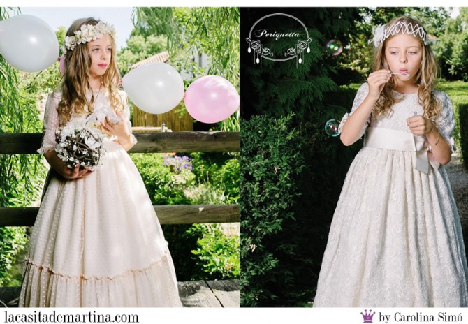 Vestidos Comunión 2015, Trajes Comunión, Periquetta, Blog de Moda Infantil, La casita de Martina, Moda Infantil, Carolina Simó